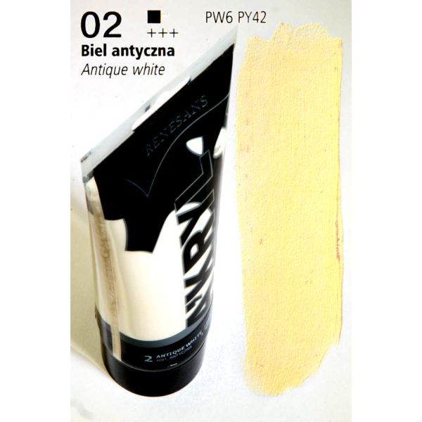 Acrylic Color 200ML RENESANS 02 ANTIQUE WHITE