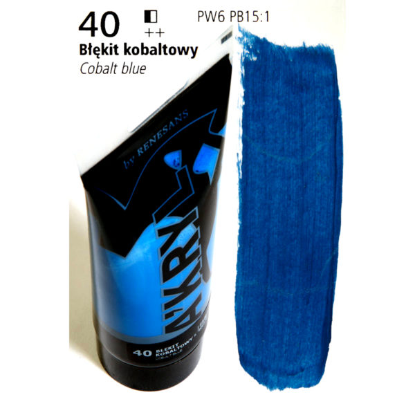 Acrylic Color 200ML RENESANS 40 COBALT BLUE