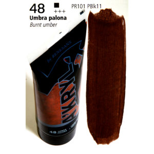 Acrylic Color 200ML RENESANS 48 BURNT UMBER