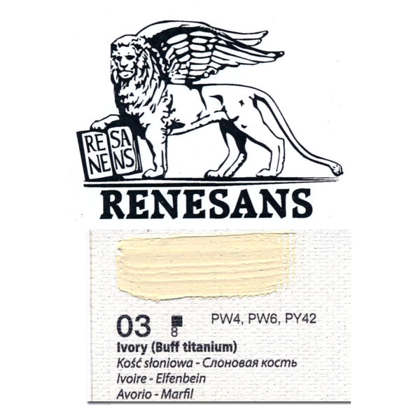 Oil Color 200ML BLUR RENESANS - 03 IVORY (BUFF TITANIUM)
