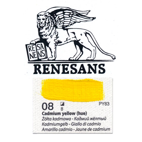 Oil Color 200ML BLUR RENESANS - 08 CADMIUM YELLOW (HUE)