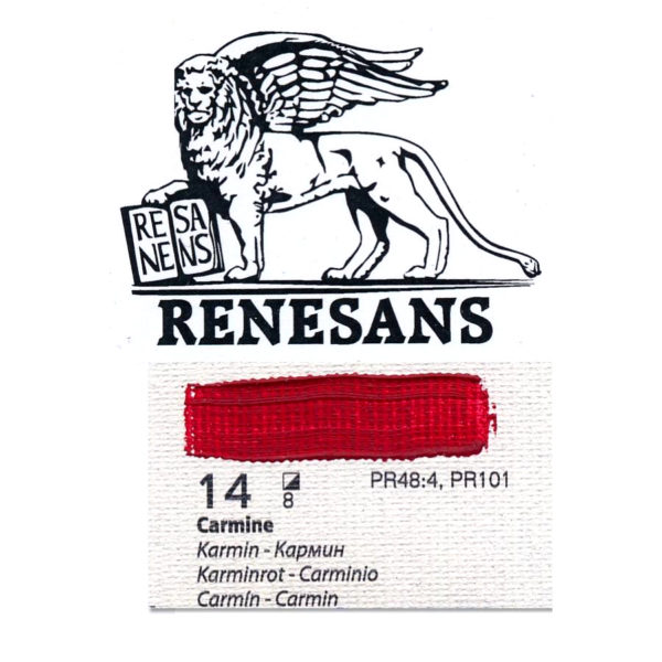 Oil Color 200ML BLUR RENESANS - 14 CARMINE