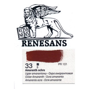 Oil Color 200ML BLUR RENESANS - 33 AMARANTH OCHRE