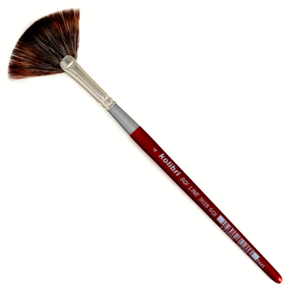 Paintbrush 3028SQI/ 4 FLY SYNTH.SQUIRREL KOLIBRI