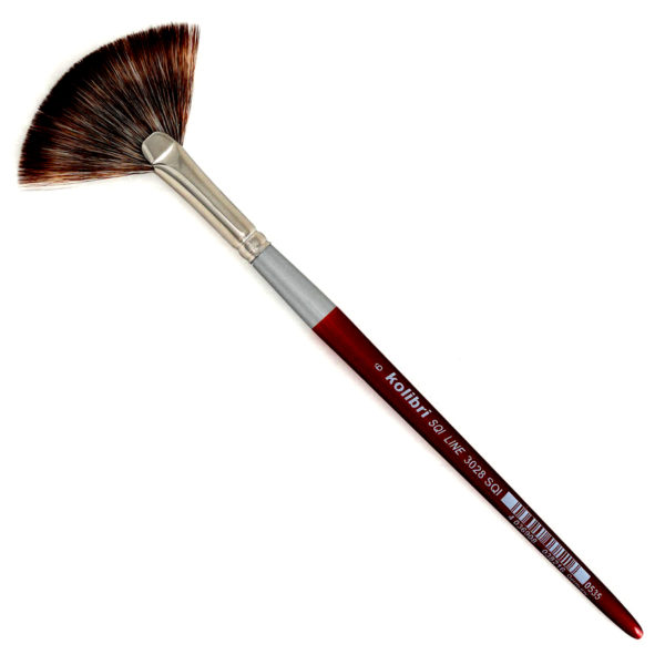 Paintbrush 3028SQI/ 6 FLY SYNTH.SQUIRREL KOLIBRI